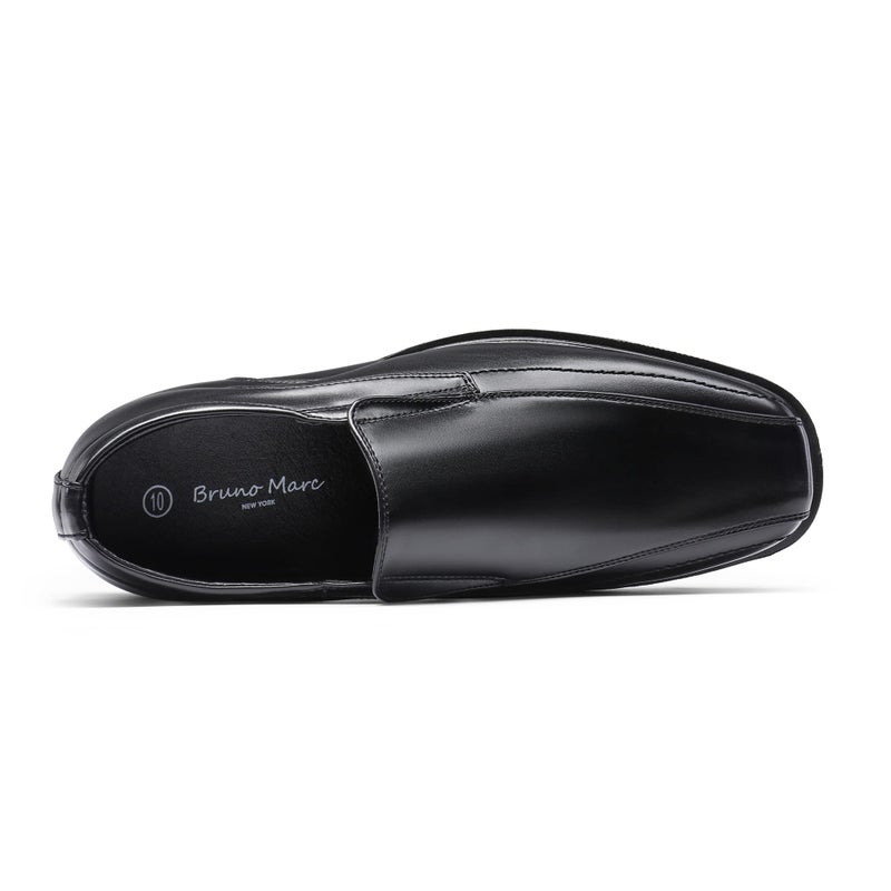 Bruno Marc Men's Square Toe Dress Loafers Shoes,Size 8,5-Black,CAMBRIDGE-05 - Image 5